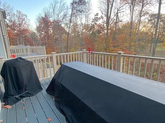 Deck with furniture