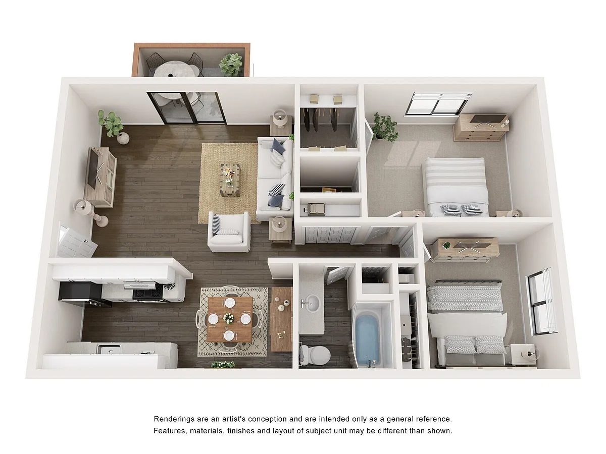 Floor plan Pecos Platinum