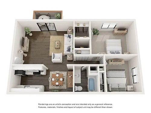 Floor plan Pecos Platinum