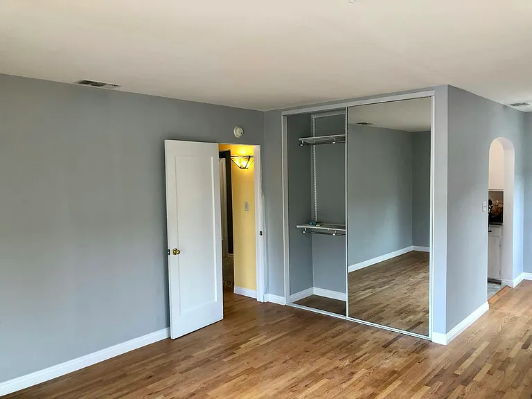Large storage closet in living room