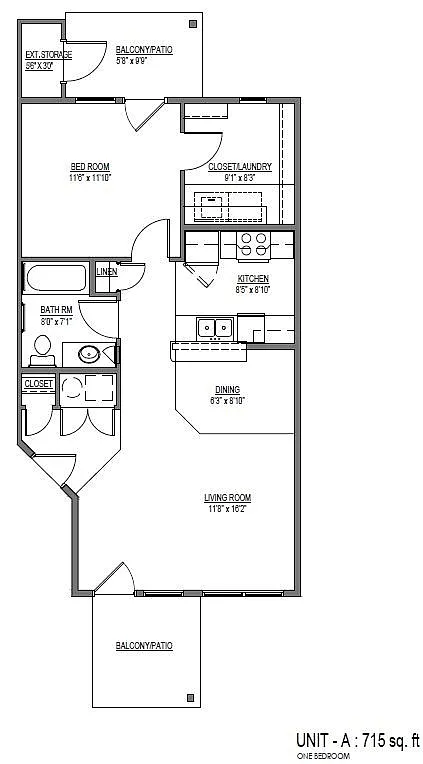 Floor plan 1/1