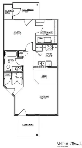 Floor plan 1/1