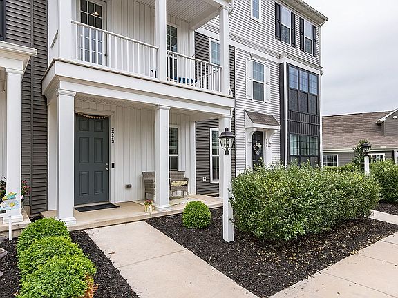 Covered Balcony Facing Green