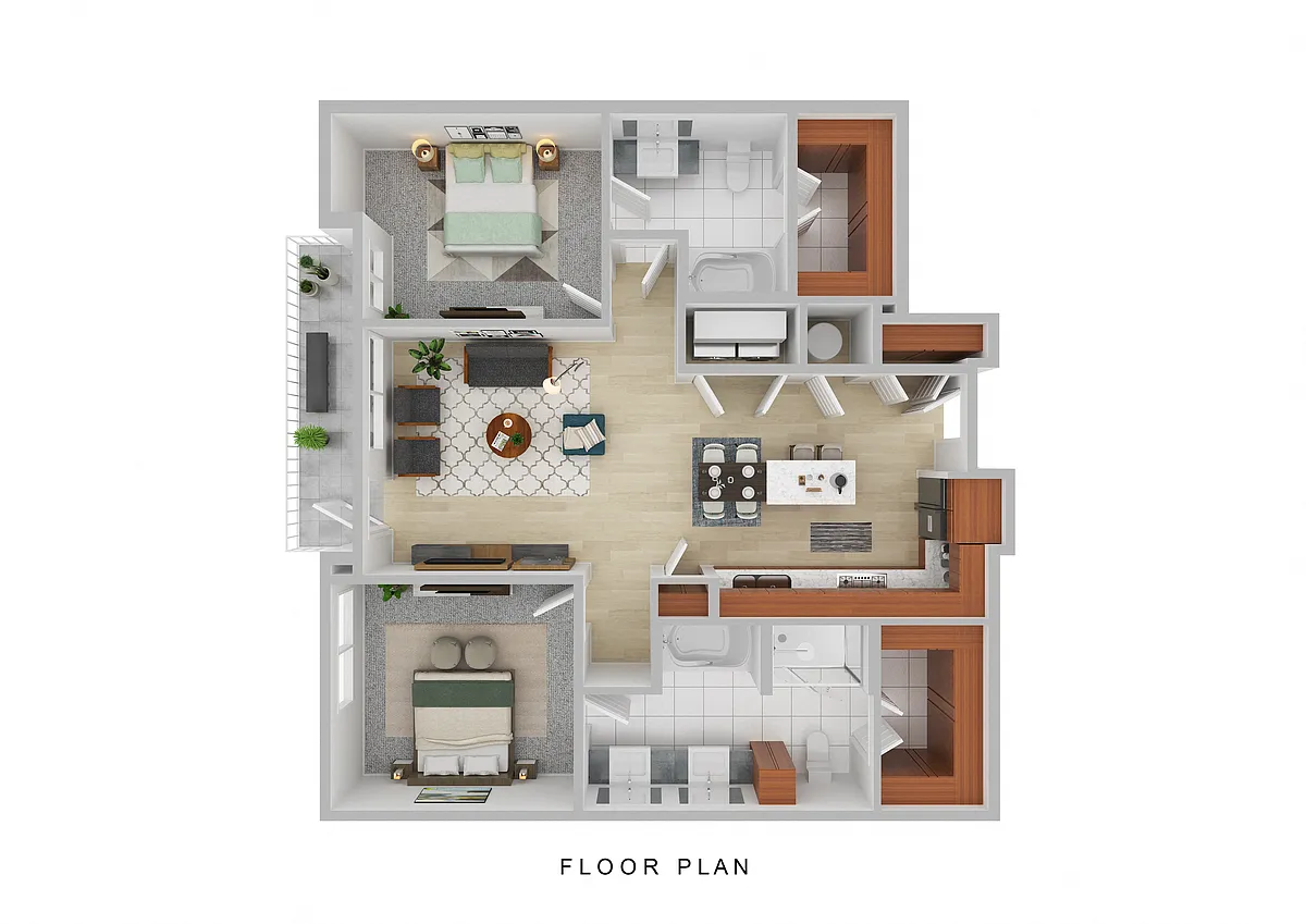 Floor plan B2