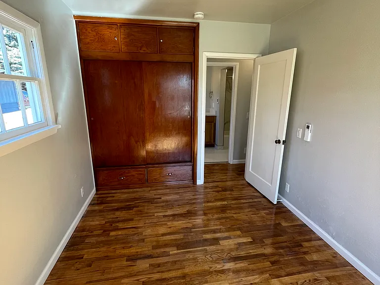 Closet in master bed.