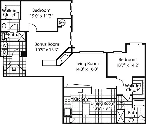 Floor plan Rothko