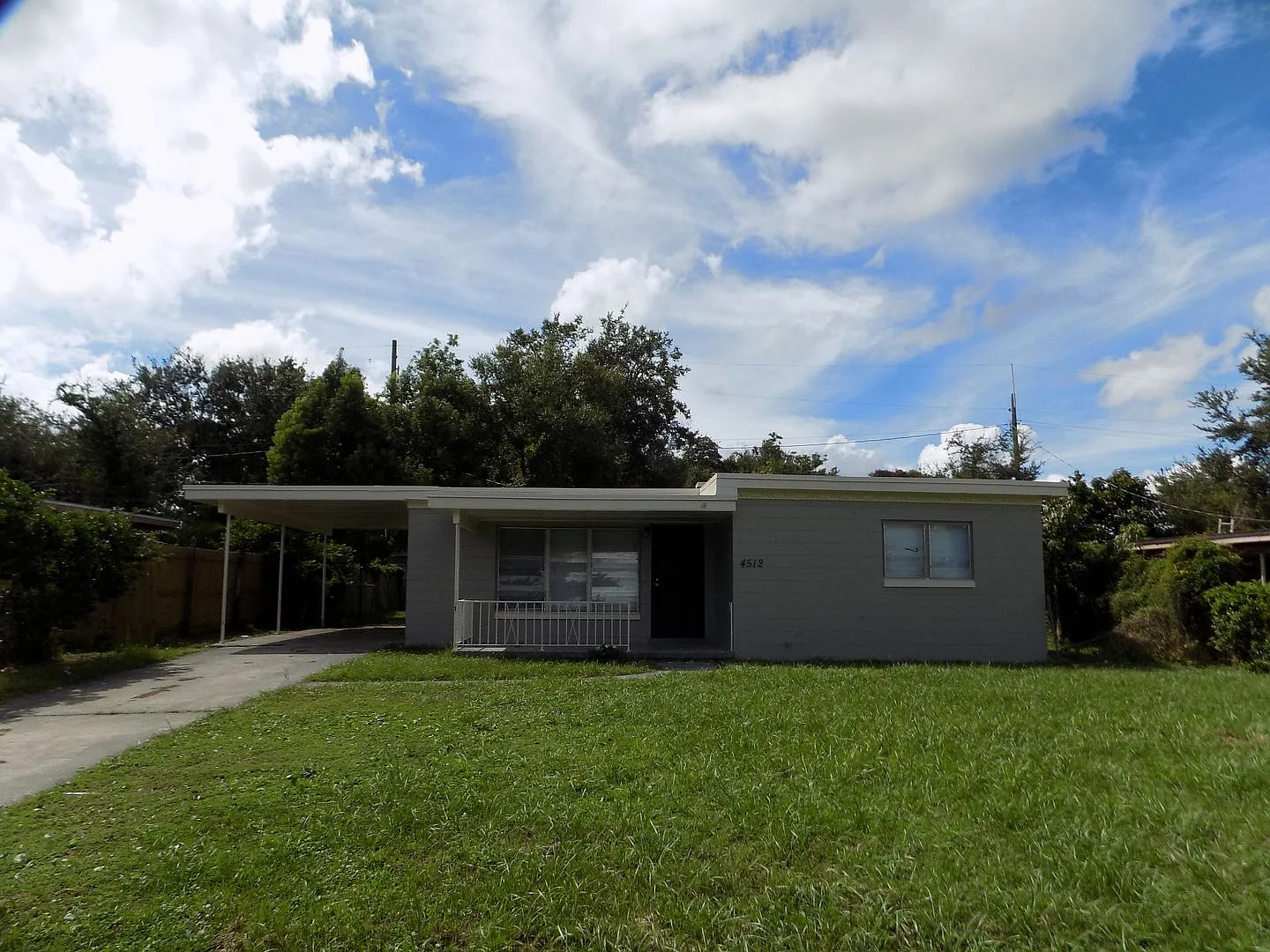 3 Bedroom 1 Bath Home For Rent at 4512 Lawne Ct. Orlando, Fl. 32808 — Photo 1