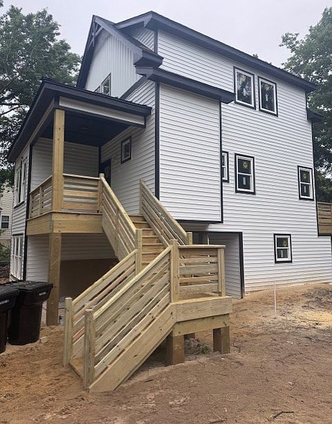 House west, entrance side