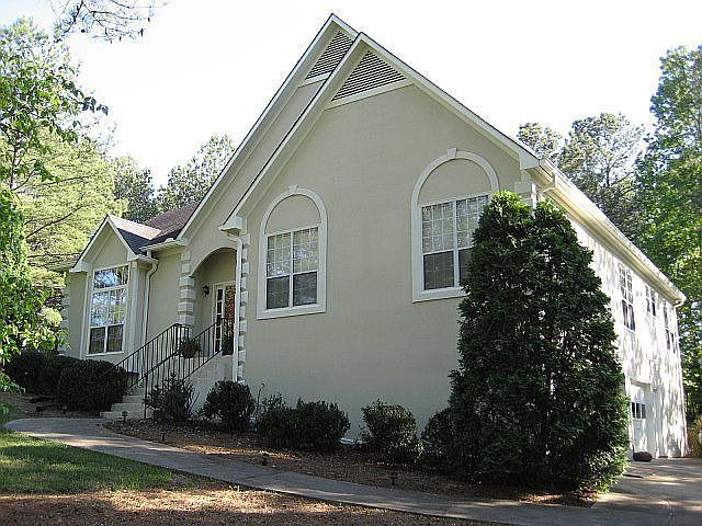 View from driveway