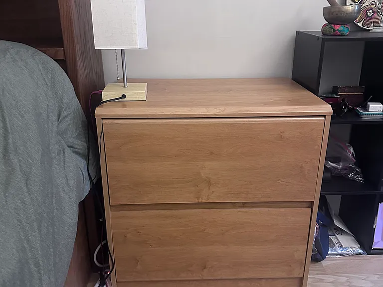 Guest bedroom nightstand