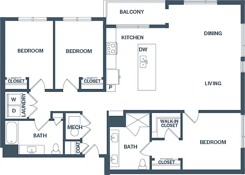 Floor plan C01