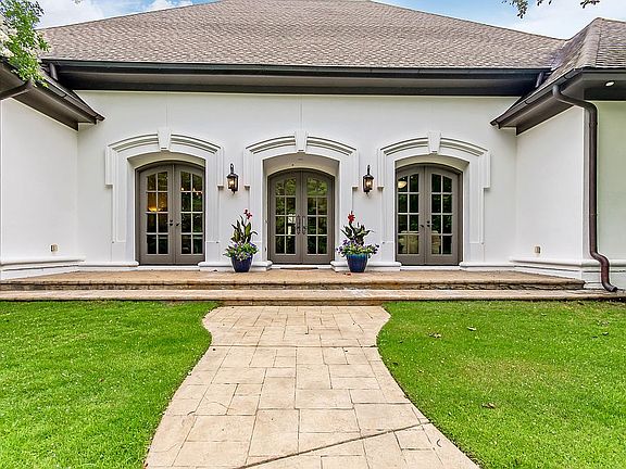 Three Sets of Mahogany Doors