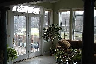Sunroom to Deck