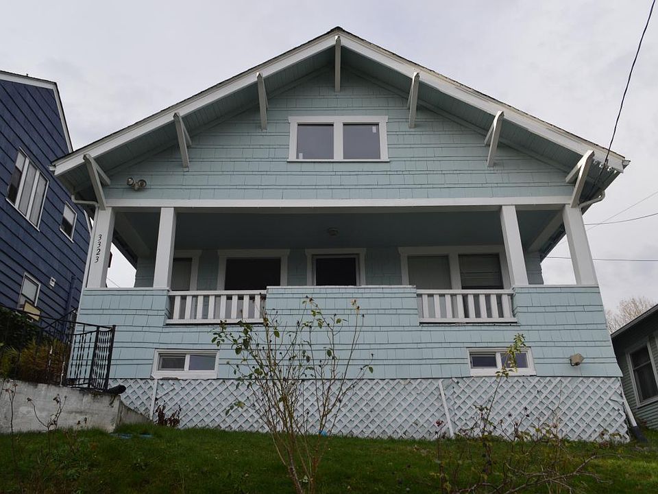 Front with porch, facing east