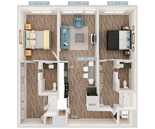 Floor plan BM02_1072