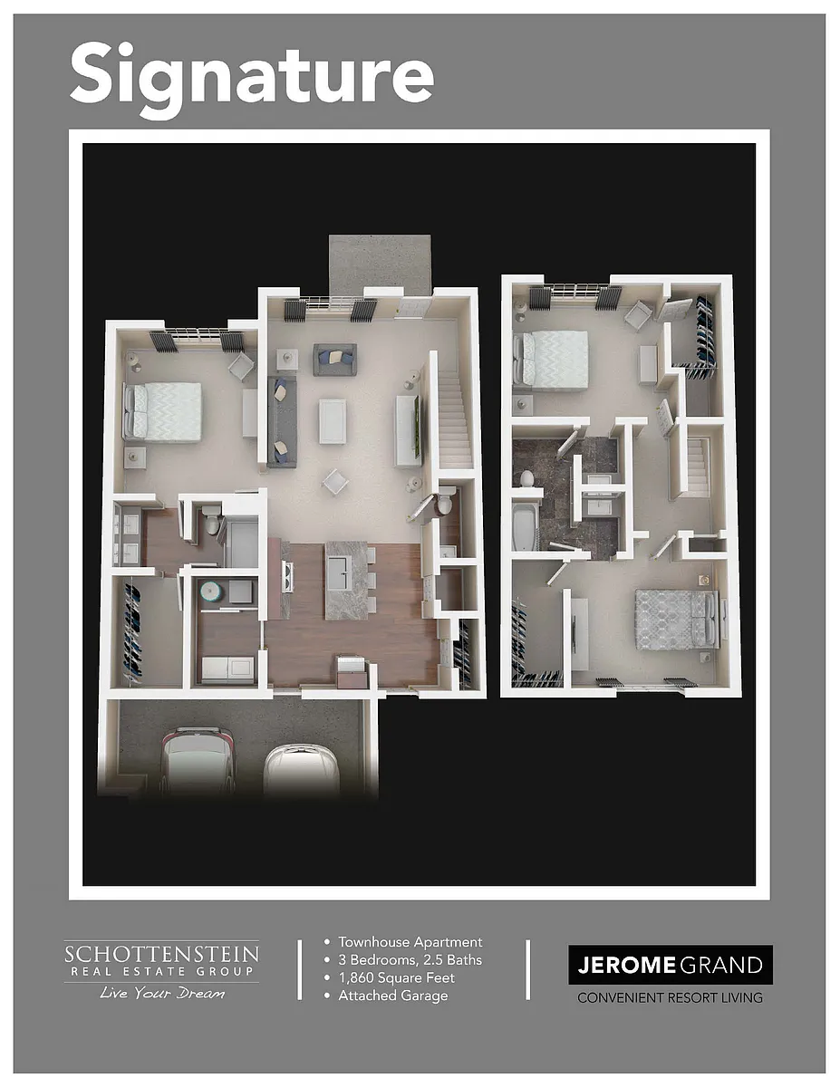 Floor plan Signature Townhome