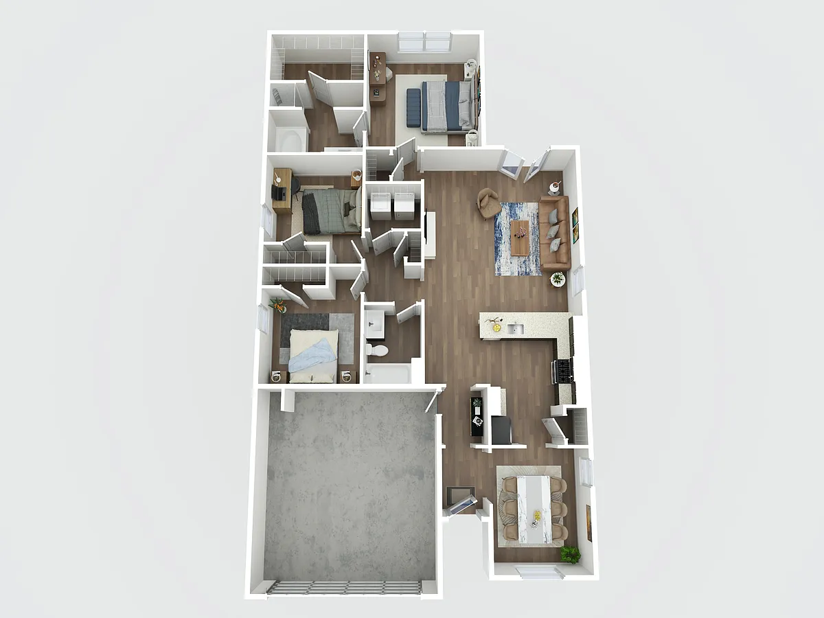 Floor plan Clover