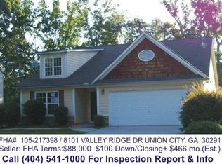 8101 Valley Ridge Dr, Union City, GA 30291