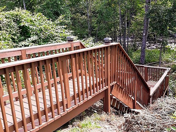 Stairs to river