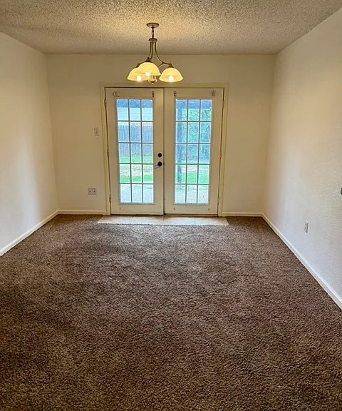 Dining room view.
