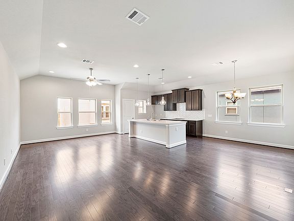Bright open floorplan