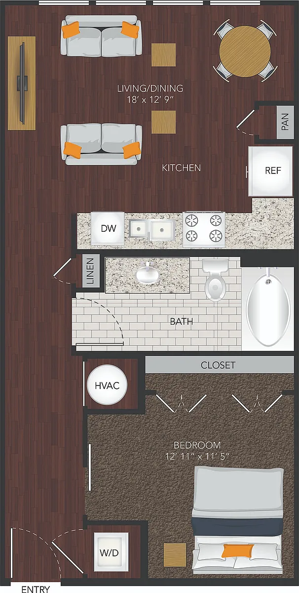 Floor plan E1