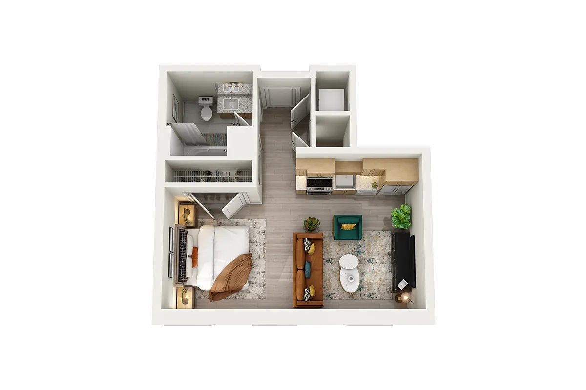 Floor plan Cab