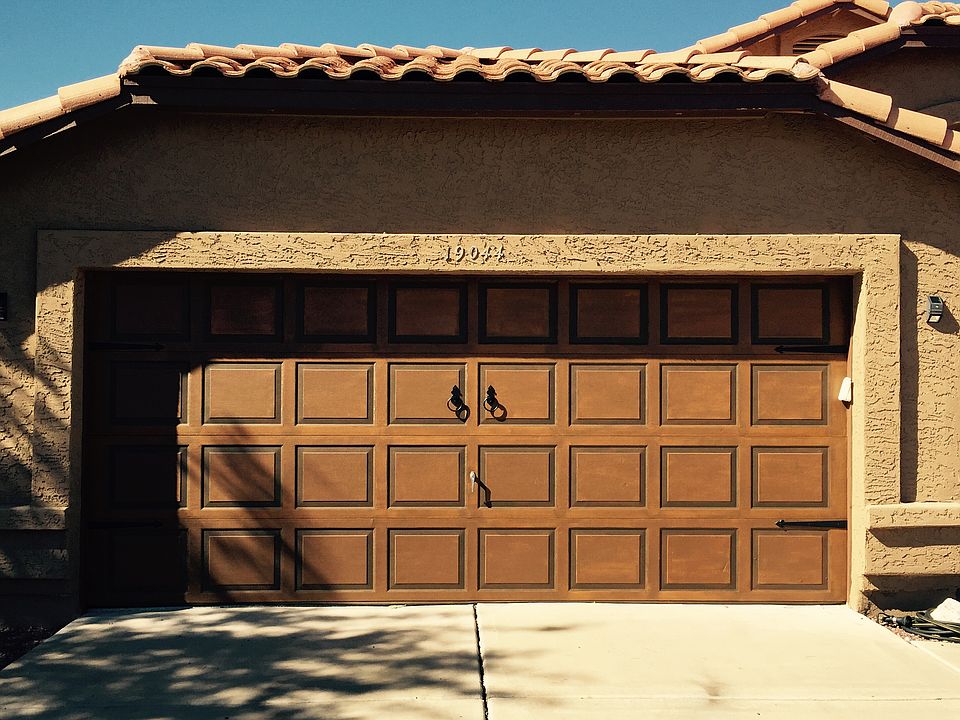 Custom-Painted Garage Door