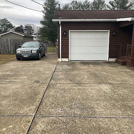 Double driveway
