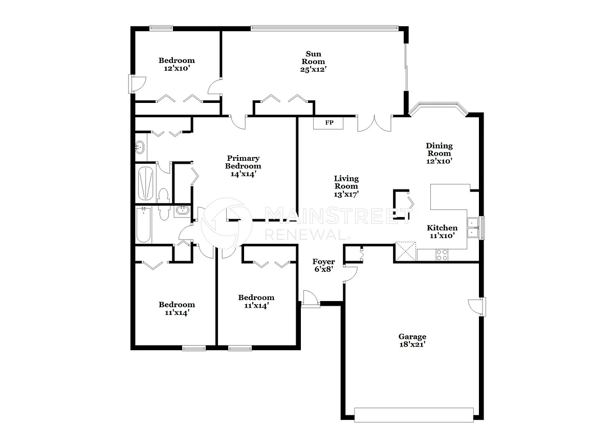 Floor Plan - 7773 Pikes Peak Dr