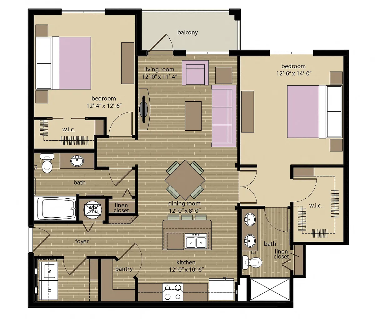 Floor plan Tahoe