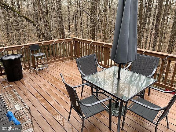 Spacious deck