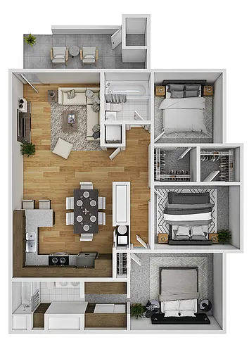 Floor plan C1