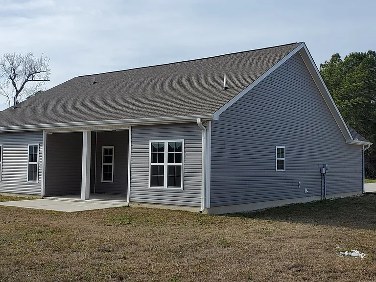 Back of home