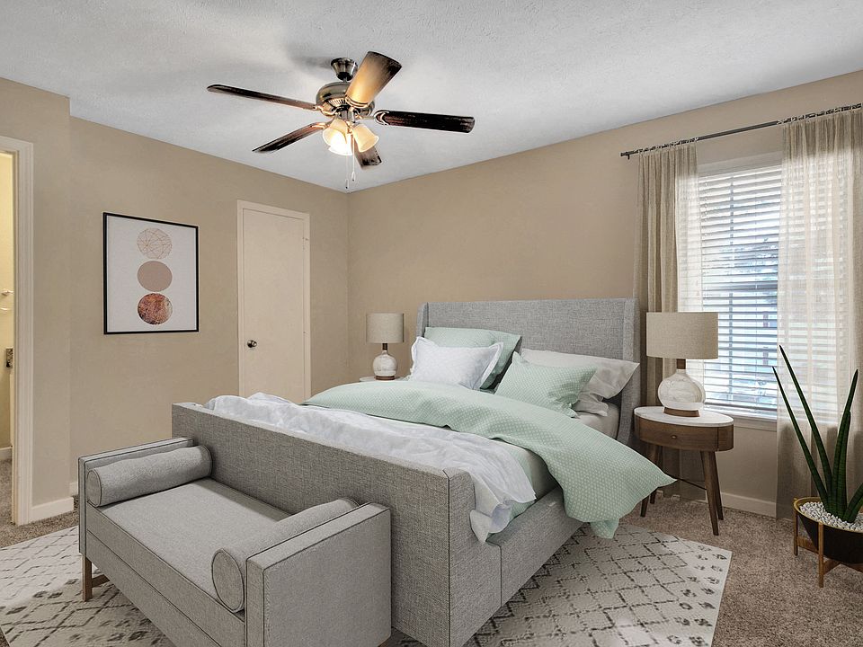 Spacious Master Bedrooms