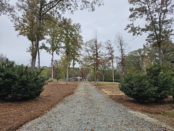 expansive driveway