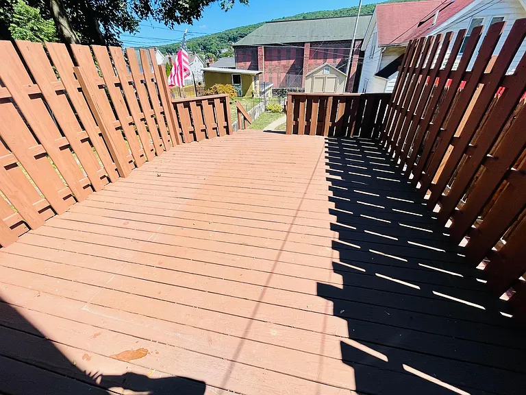 Back deck