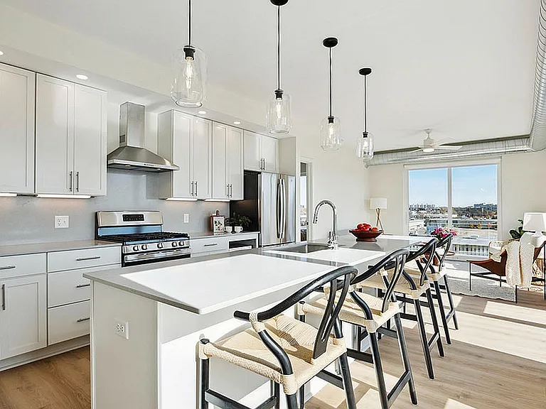 Plan C5 Kitchen & Living Room