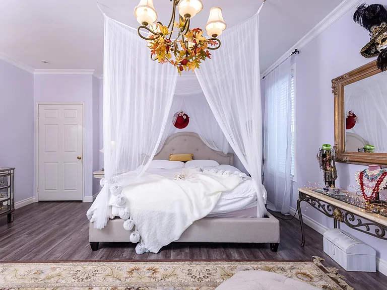 Master bedroom suite
