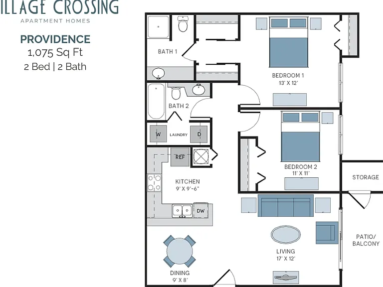 Please note that select premium amenities - including matte black fixtures, frameless glass showers, modern roller shades, and double vanity sinks - are only available in premium floor plans. Please contact our leasing team for additional details regardin