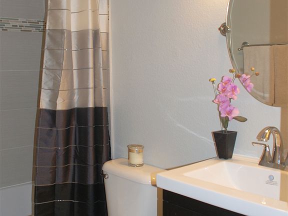 newly remodeled bathroom