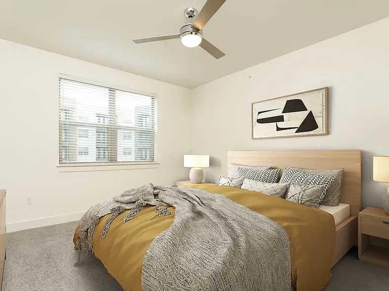 Carpeted Bedroom