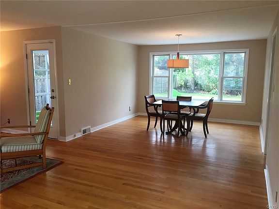 Dining room offers space for the whole family at holiday time!