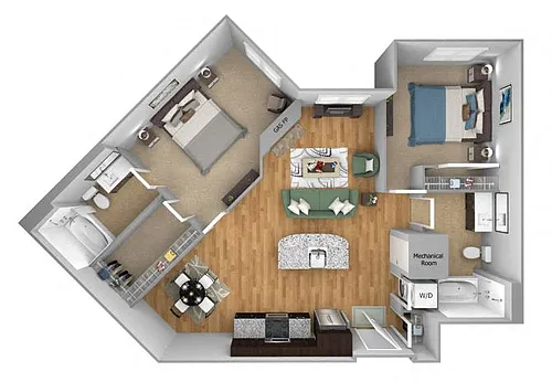 Floor plan B2