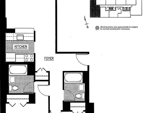 2nd image of 350 W 43rd St APT 6D