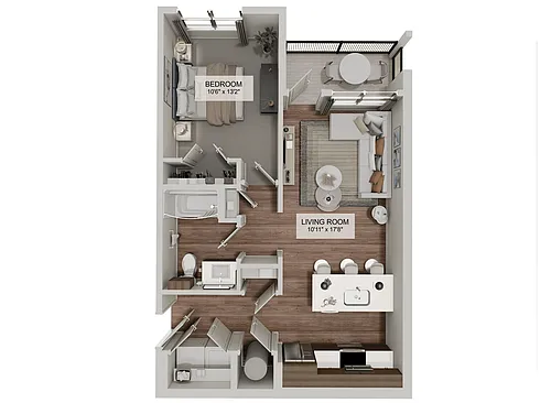 Floor plan The Wren Premier (A1A)