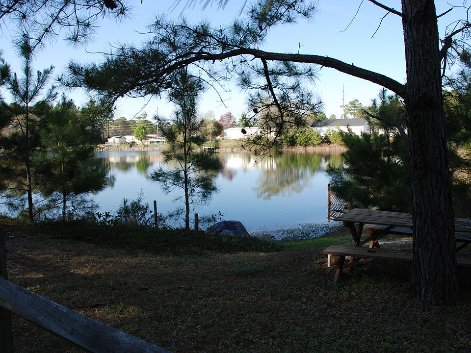 Pond across the street