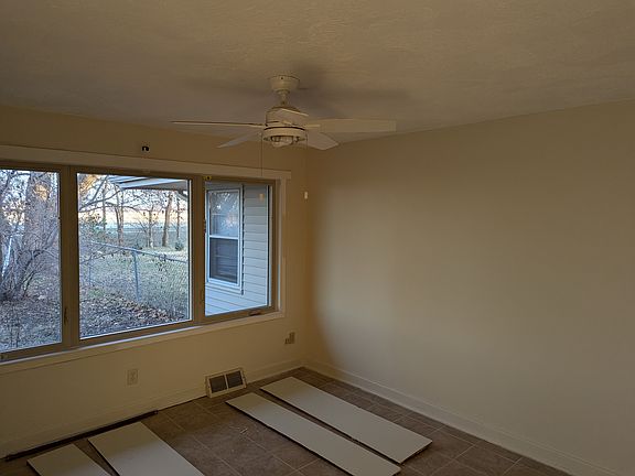 Master bedroom with new windows