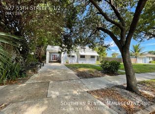427 55th St #1/2, West Palm Beach, FL 33407