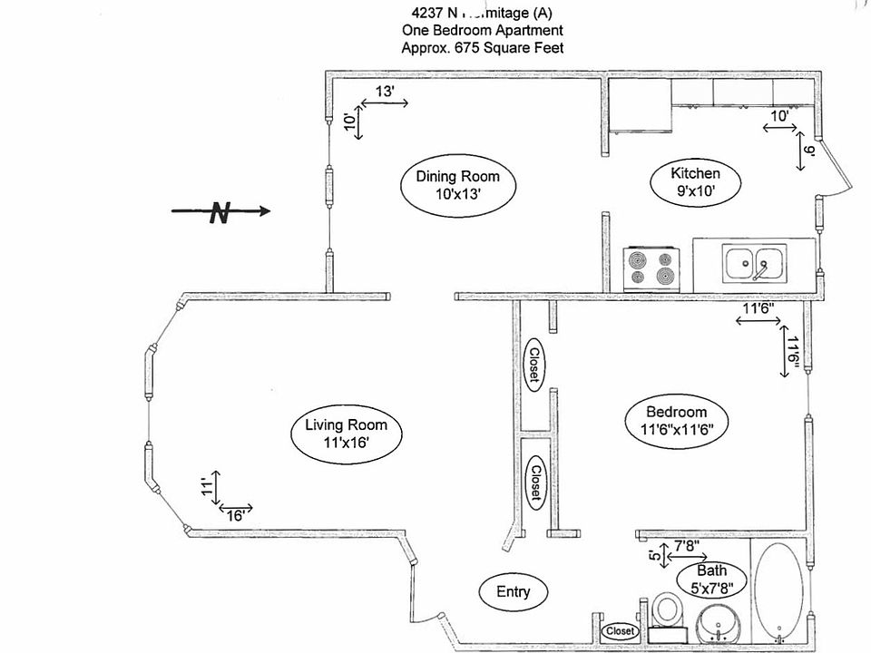 1st image of 4233-39 N Hermitage Ave #4237-1A